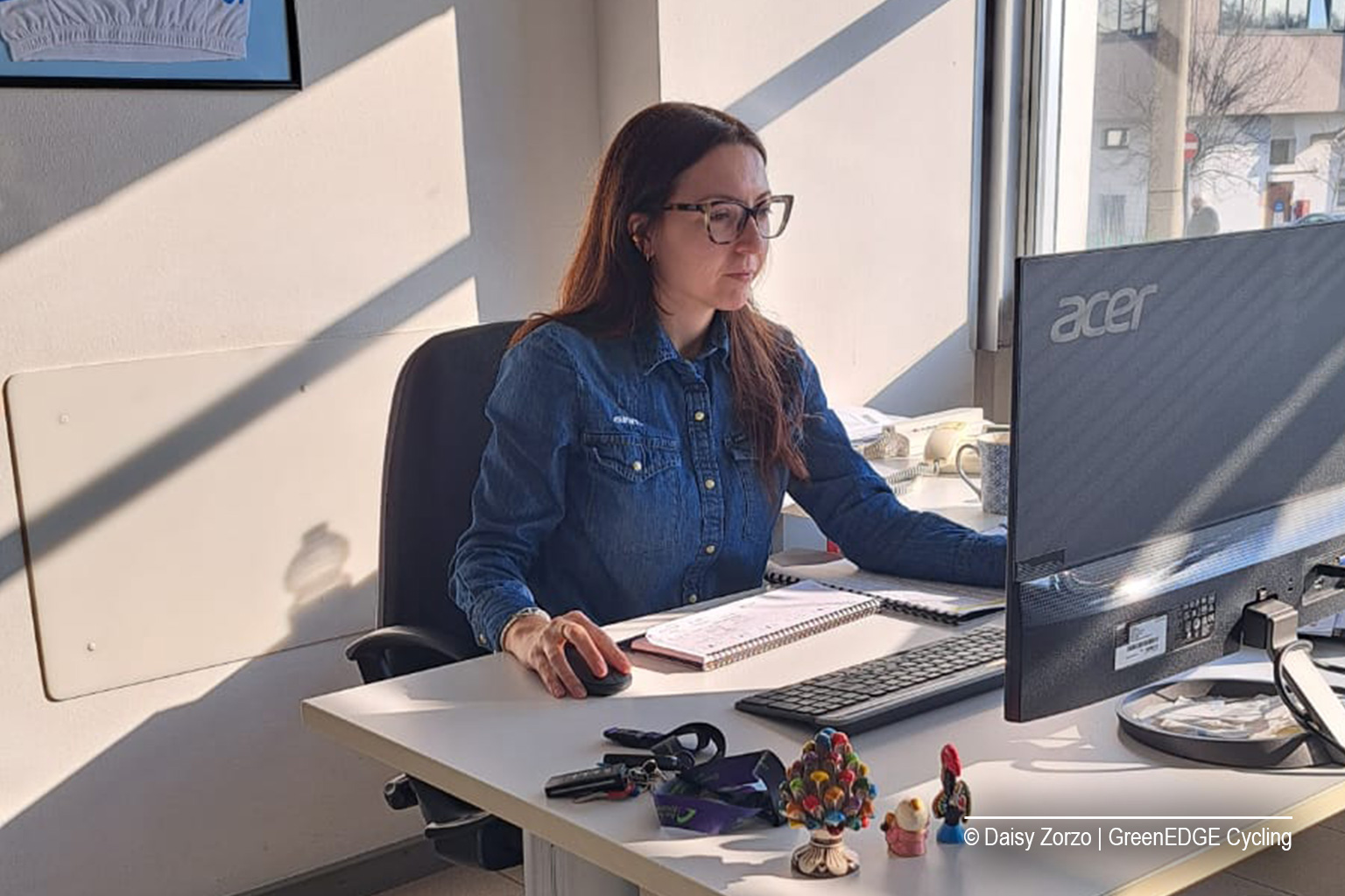 Logistik im Radsport Daisy Zorzo