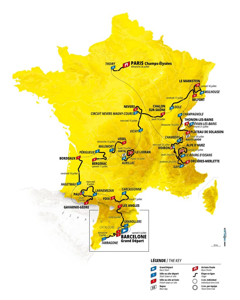 Tour de France 2026 Route