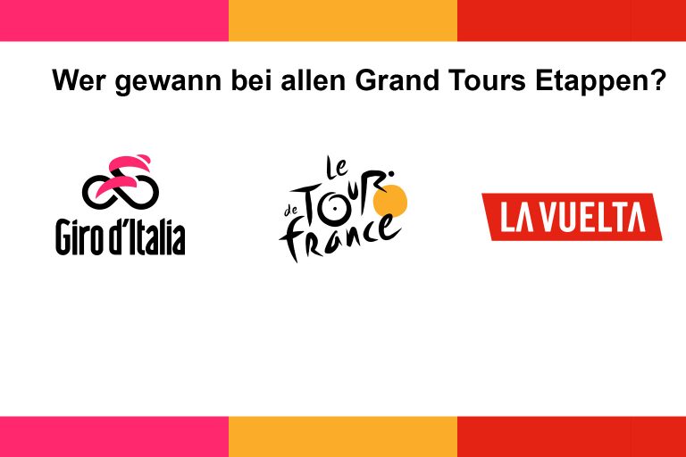 Grand Tour Etappen gewonnen