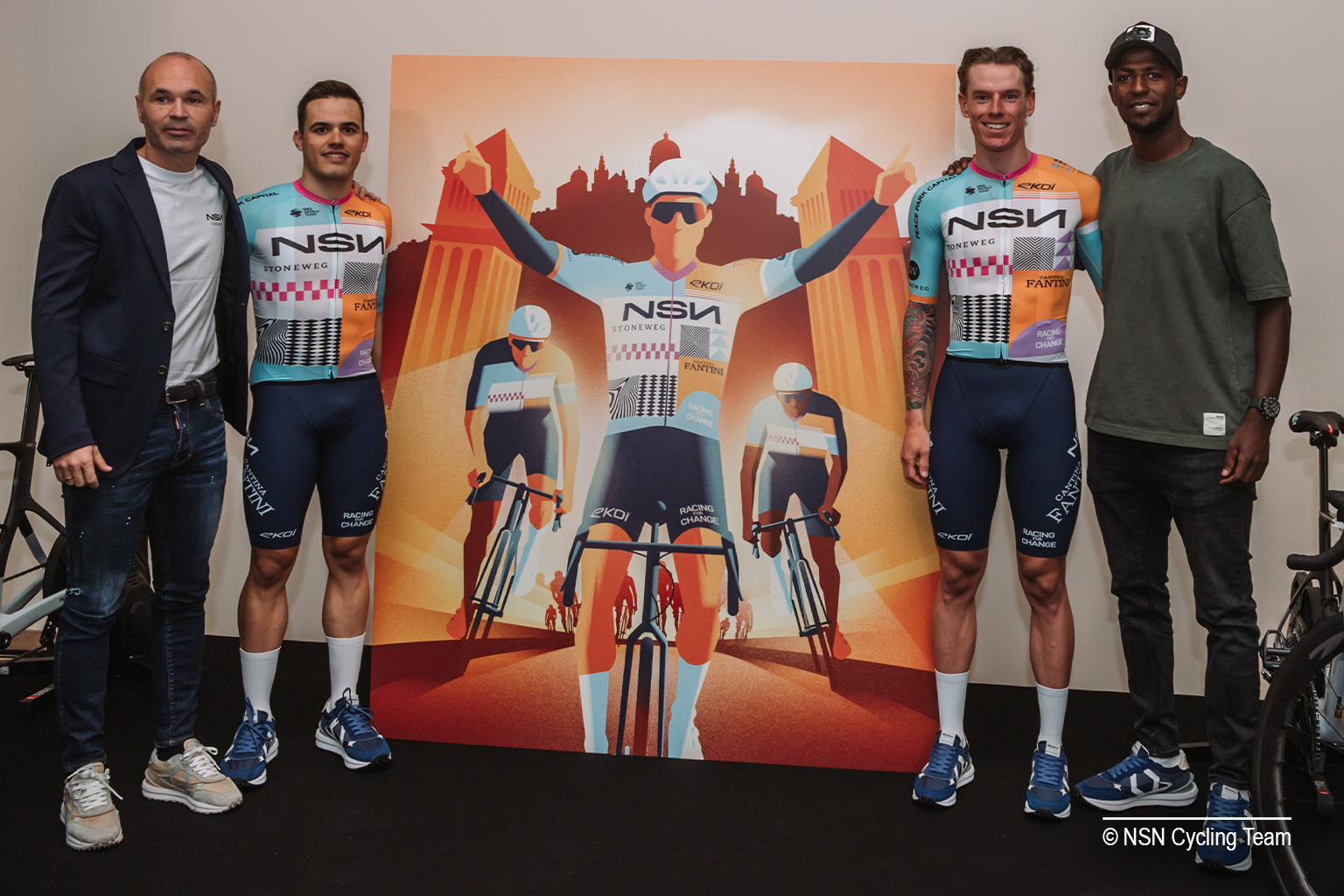 Andrés Iniesta NSN Cycling Team