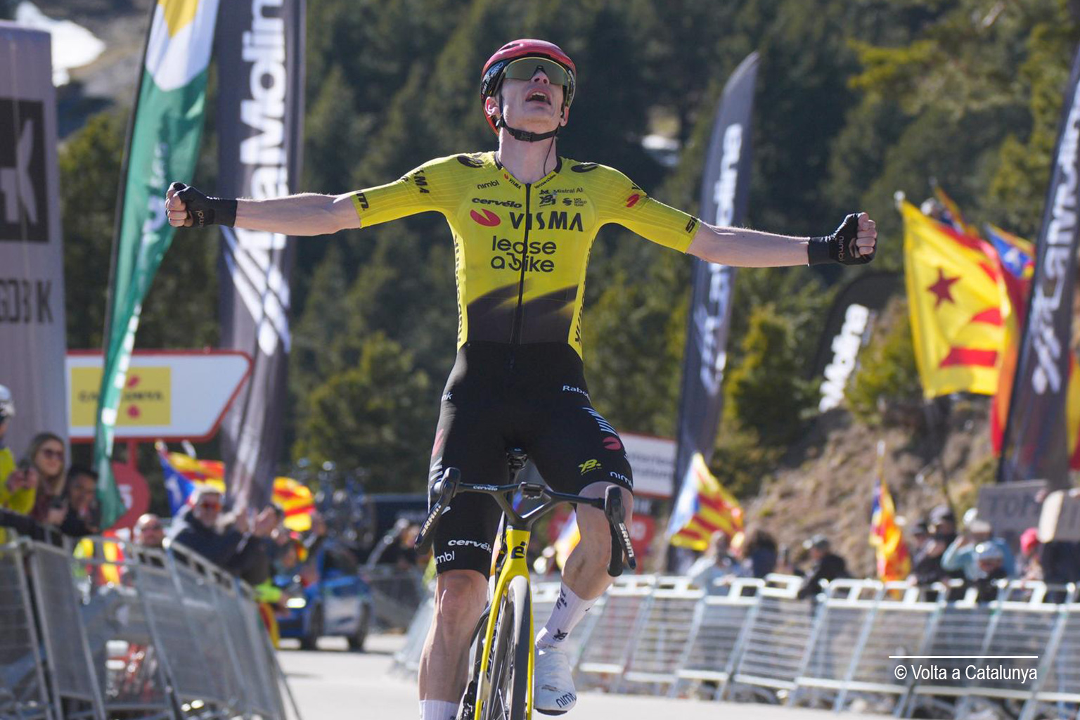 Florian Lipowitz Jonas Vingegaard Volta a Catalunya