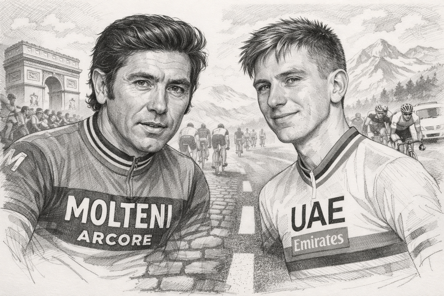 Pogacar oder Merckx GOAT