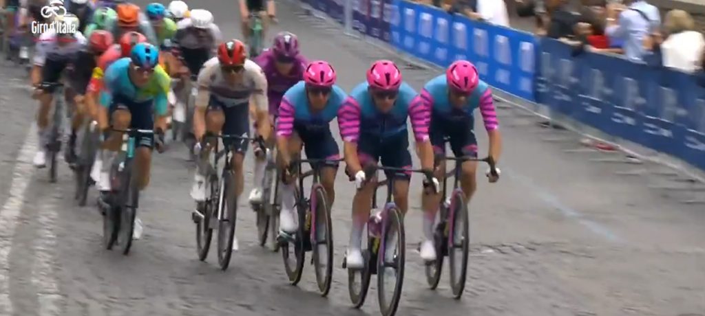 Giro dItalia 6. Etappe Sturz