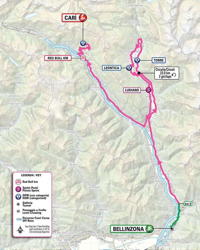 Giro ditalia Etappe 16 Vorschau