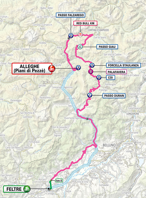 Giro d'Italia 19. Etappe Vorschau