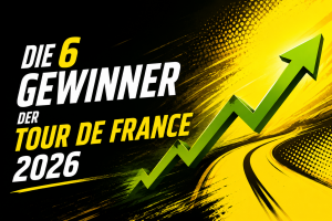 Die 6 Gewinner der Tour de France 2026